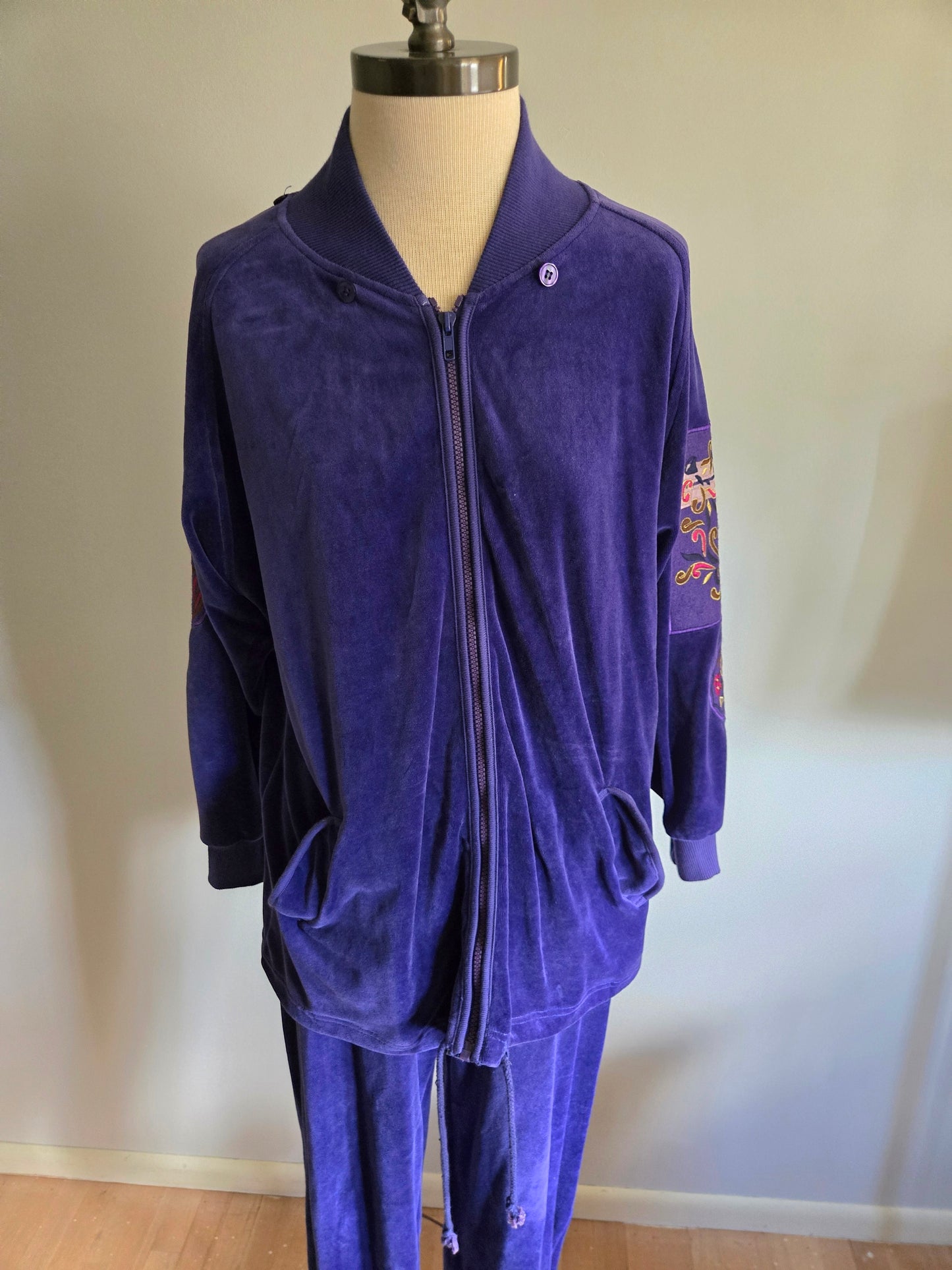 Vintage Long Sleeve Three Piece Track Suit from Stephanie by Suzelle