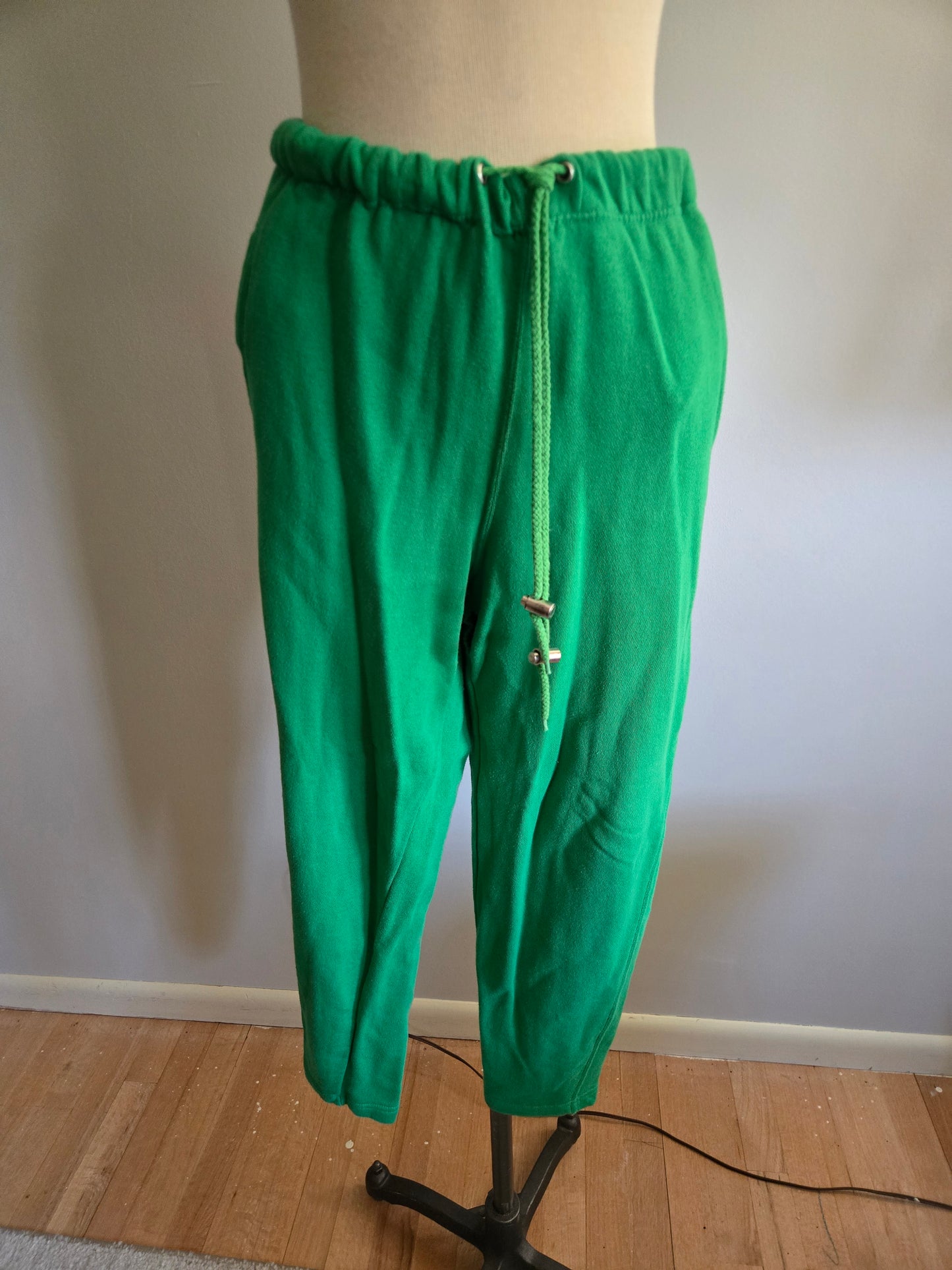 Vintage Long Sleeve Two Piece Green Sweatsuit by DKNY