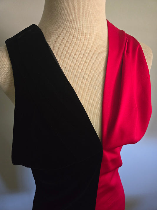 Vintage Sleeveless Party Dress from Francais by Huey Waltzer