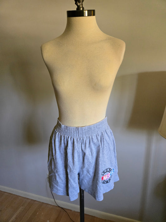 Vintage Gray Nascar Shorts for Her by Ladies First Designs