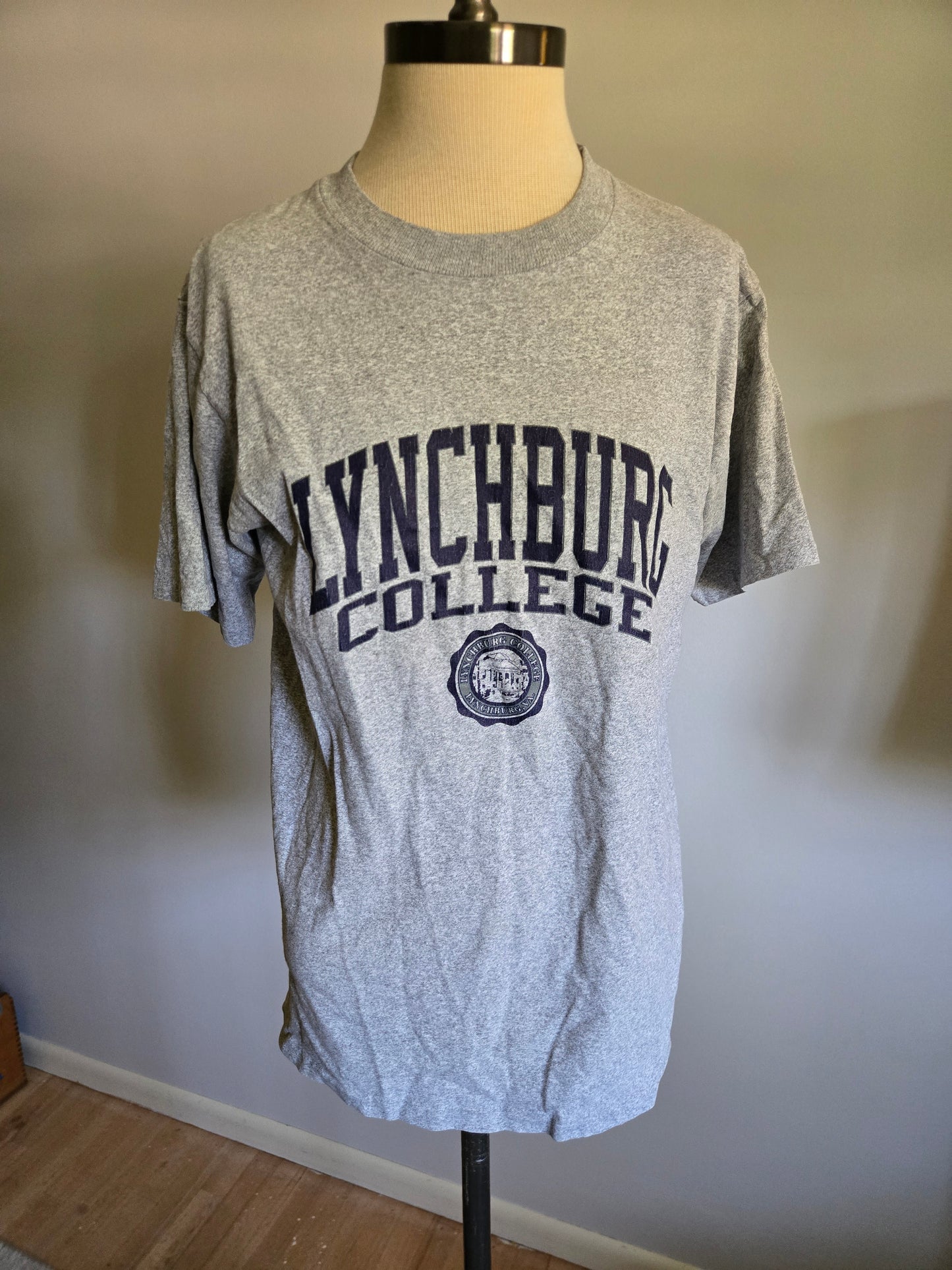 Vintage Lynchburg College T Shirt by The Cotton Exchange