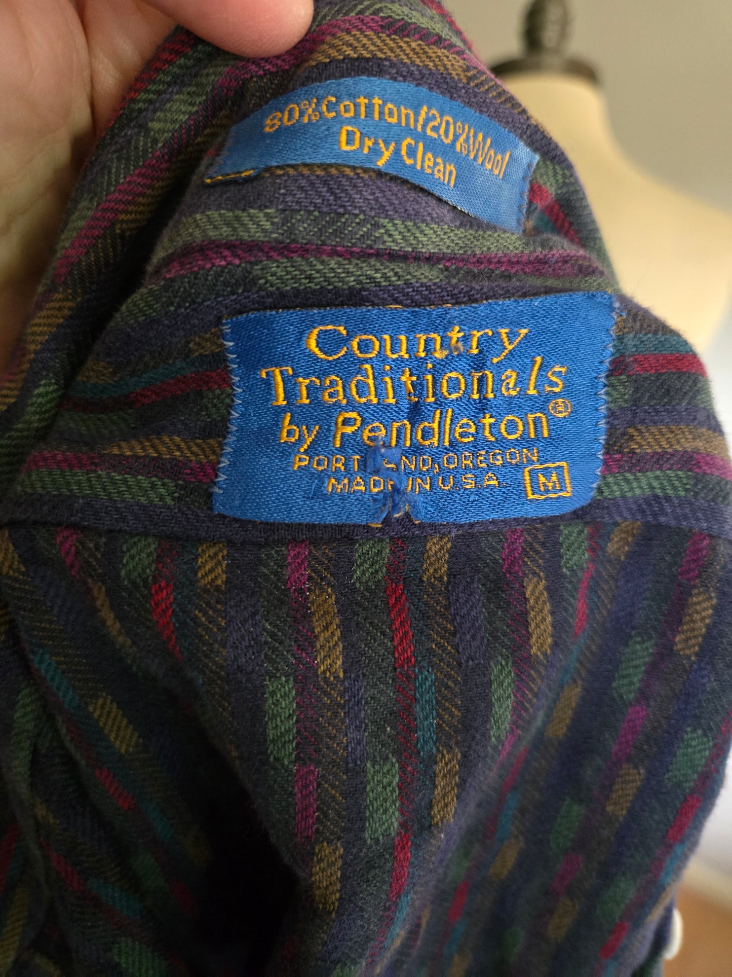 Vintage Long Sleeve Button Down Shirt by Pendleton