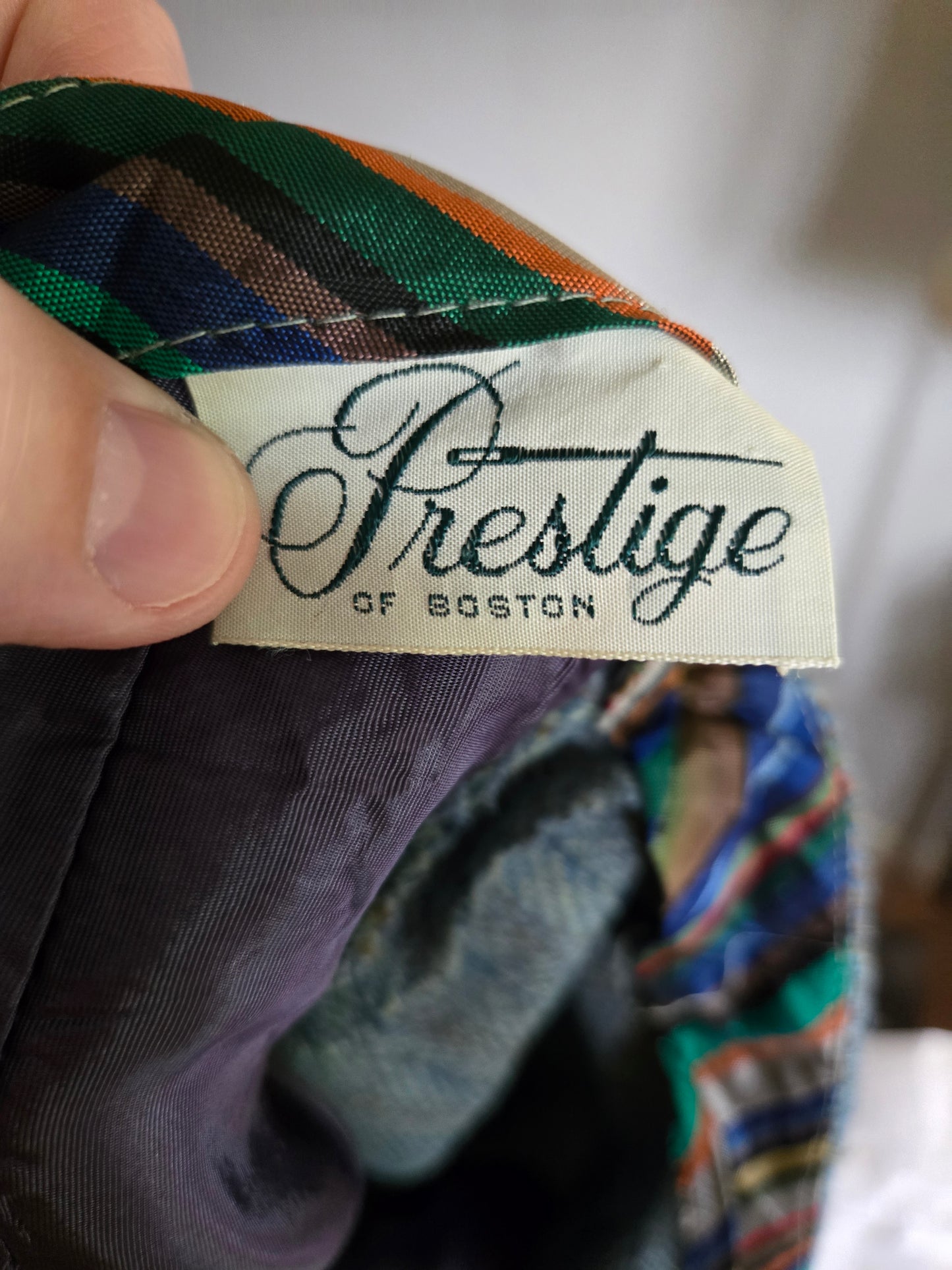 Vintage Striped Skirt by Prestige of Boston