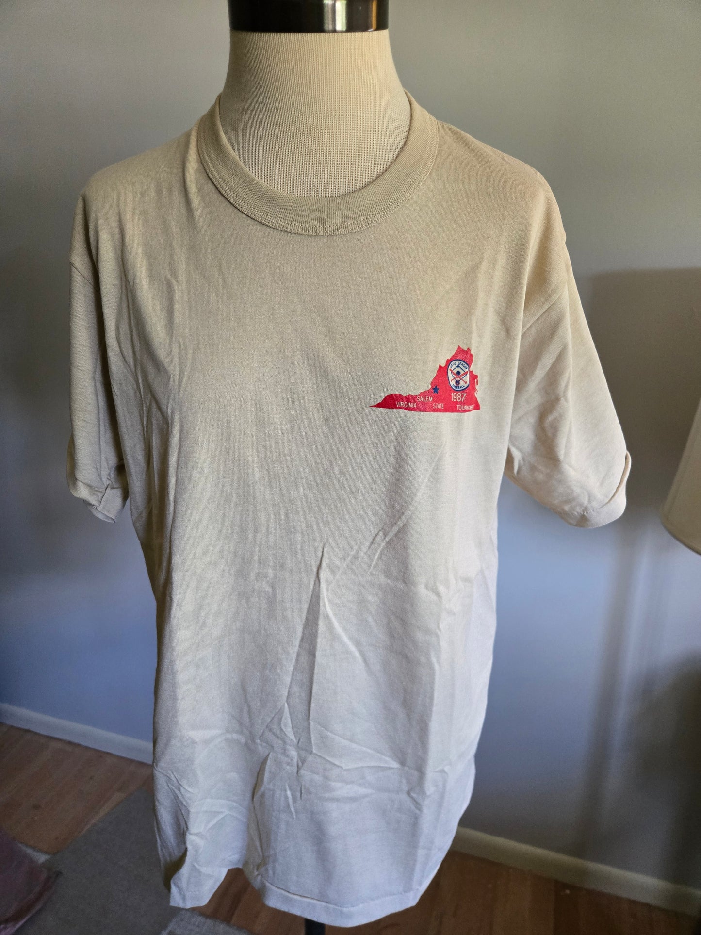 Vintage Little League Virginia State Tournament T Shirt by Russell Athletic UNWORN!!!