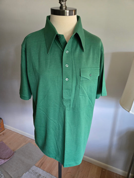 Vintage Short Sleeve Polo Shirt by JC Penney