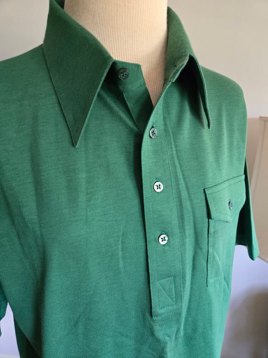 Vintage Short Sleeve Polo Shirt by JC Penney