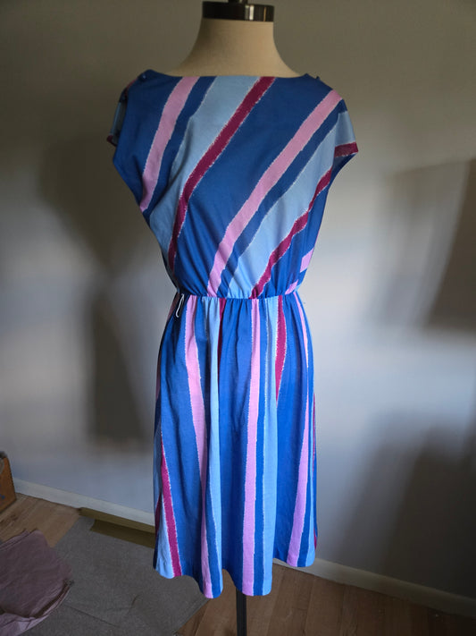 Vintage Sleeveless Striped Dress by Studio Petites
