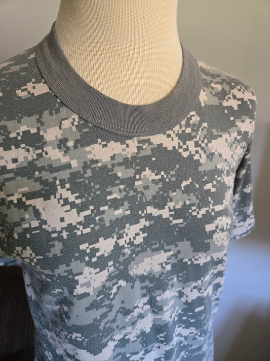 Vintage Camouflage T Shirt by Tee Swing