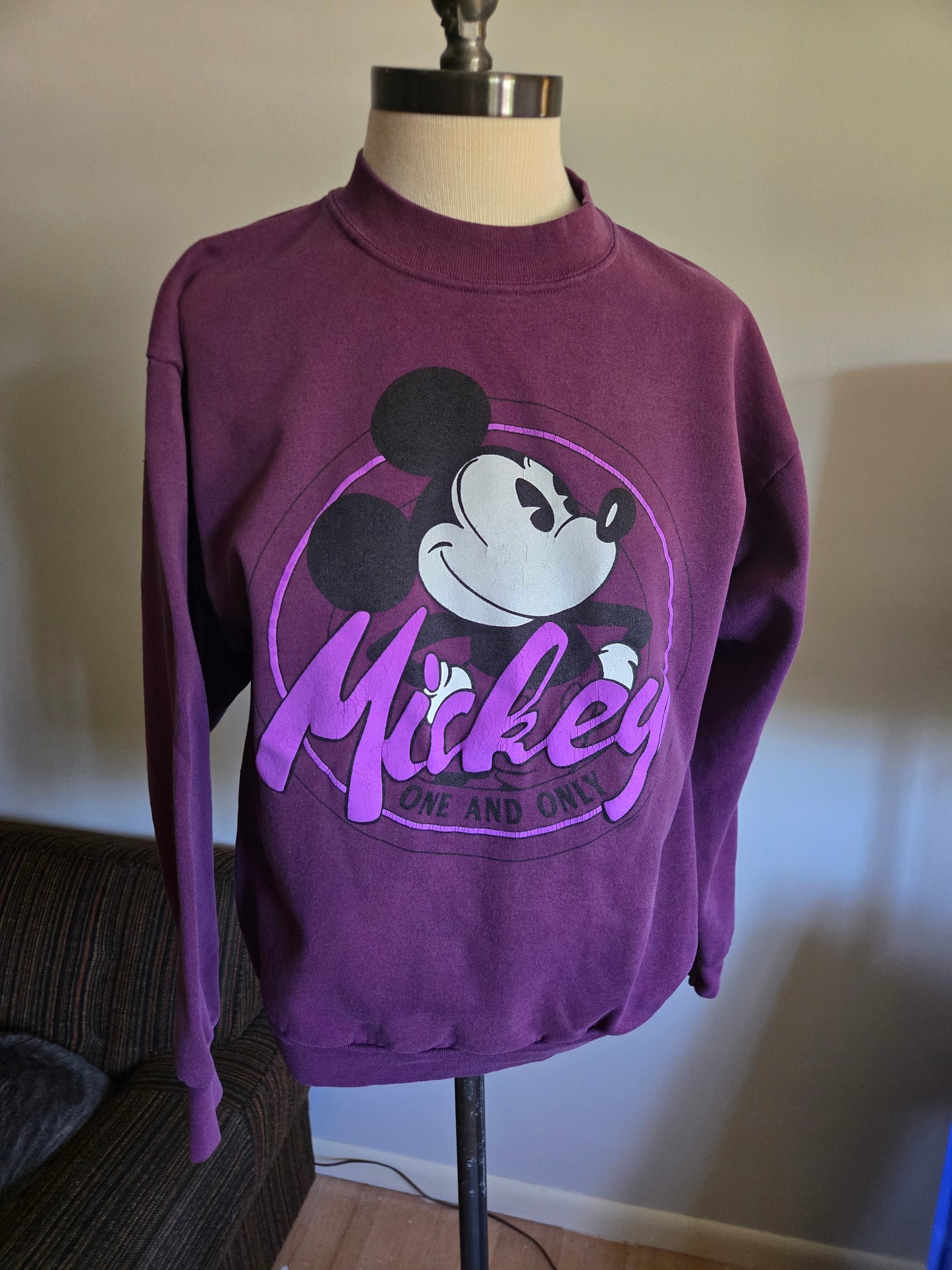 Vintage Mickey Mouse Sweatshirt by Disney Wear