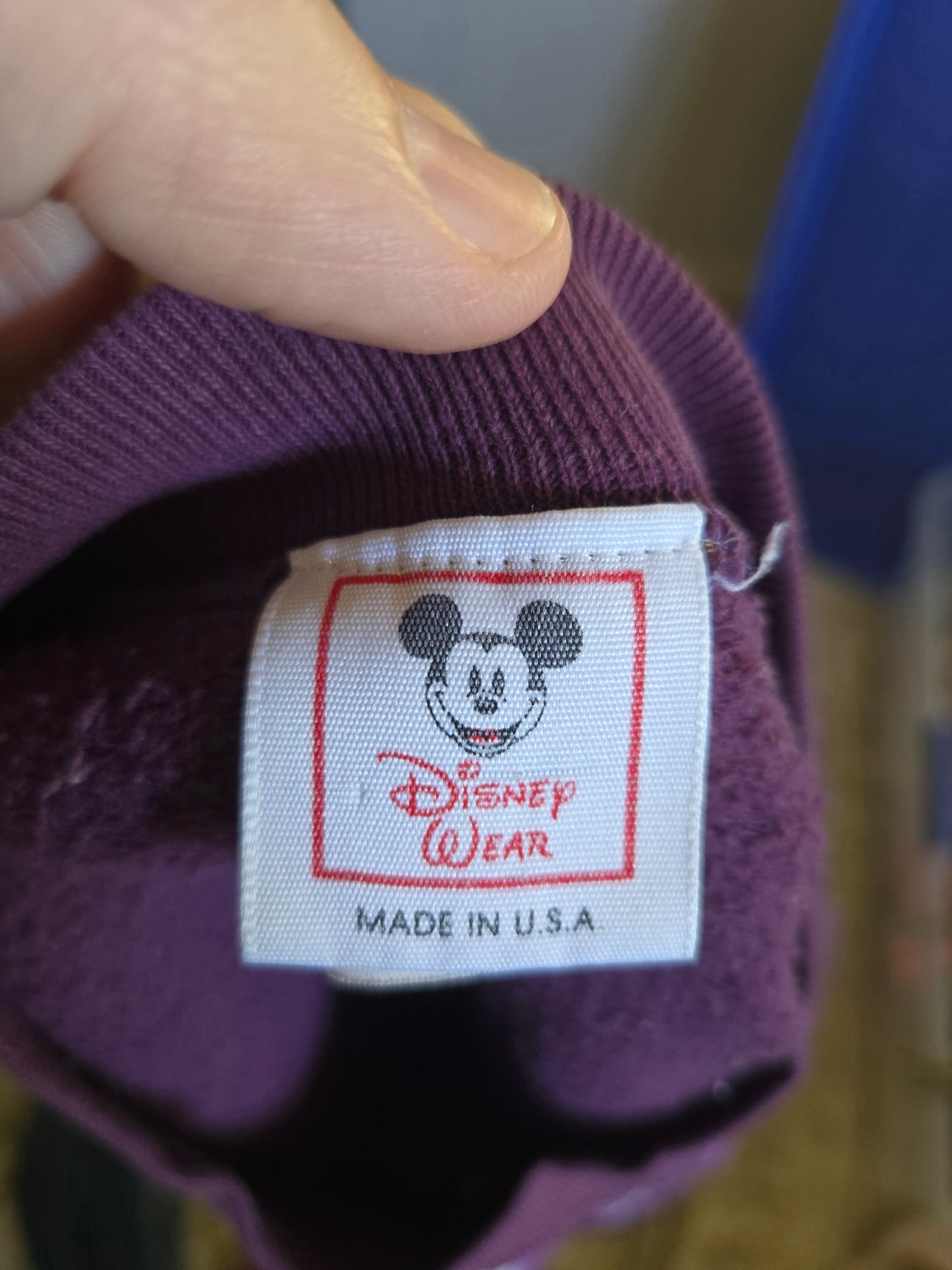 Vintage Mickey Mouse Sweatshirt by Disney Wear