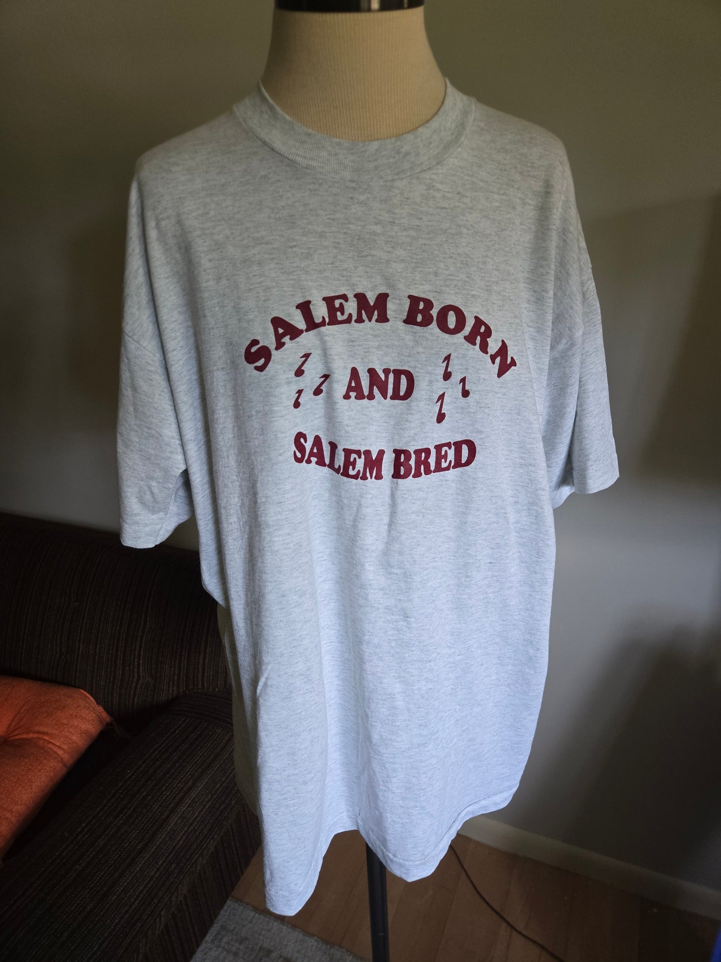 Vintage Salem Born T Shirt by Fruit of the Loom