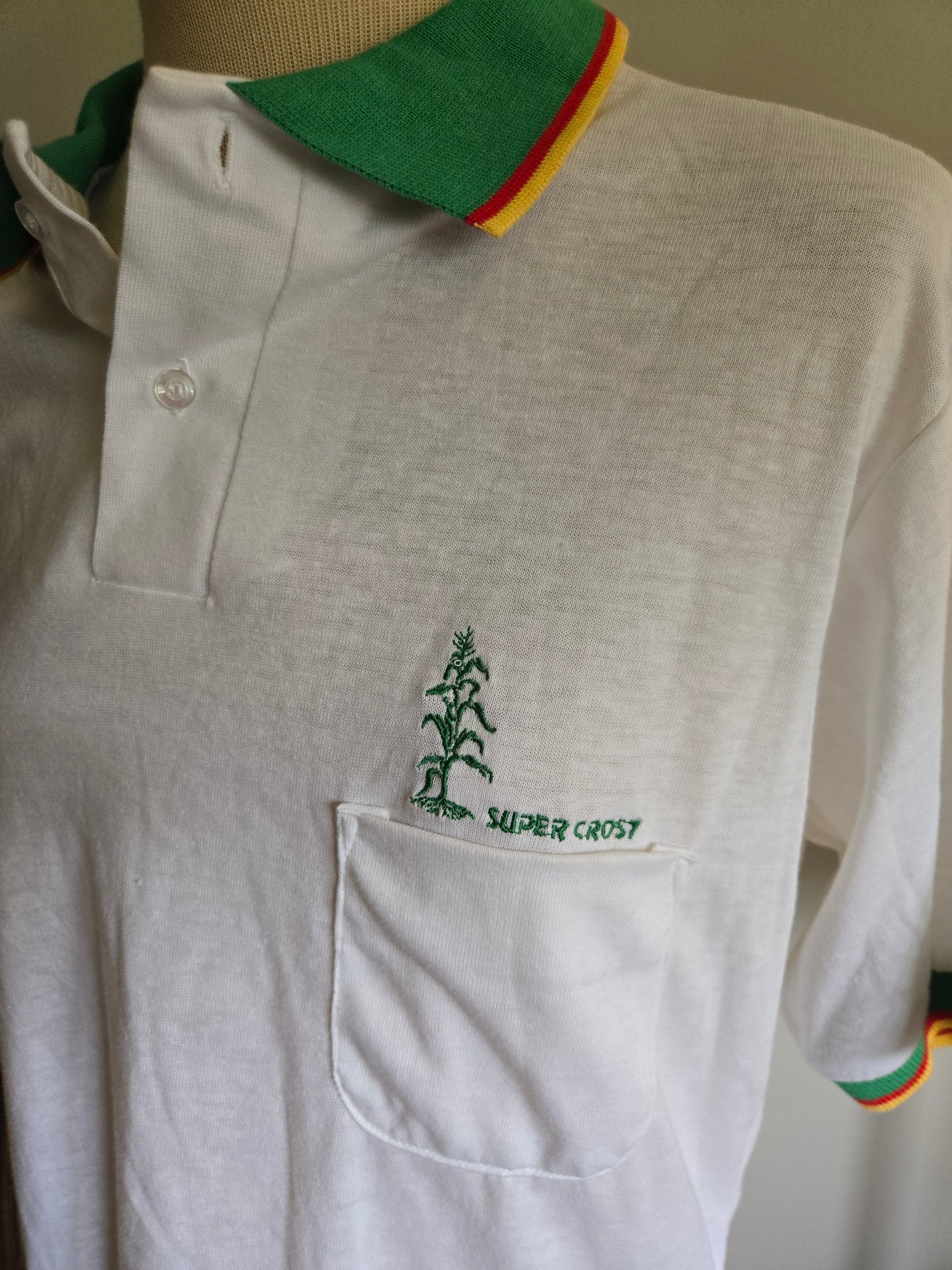 Vintage Short Sleeve Super Crost Polo Shirt by King Louie