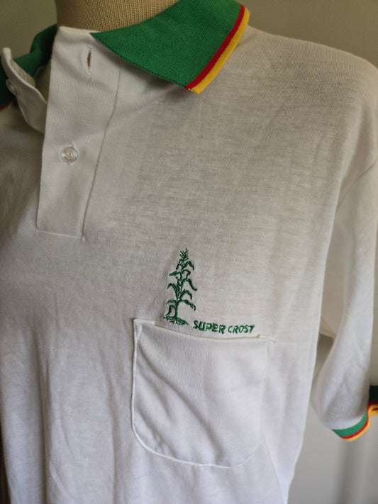 Vintage Short Sleeve Super Crost Polo Shirt by King Louie