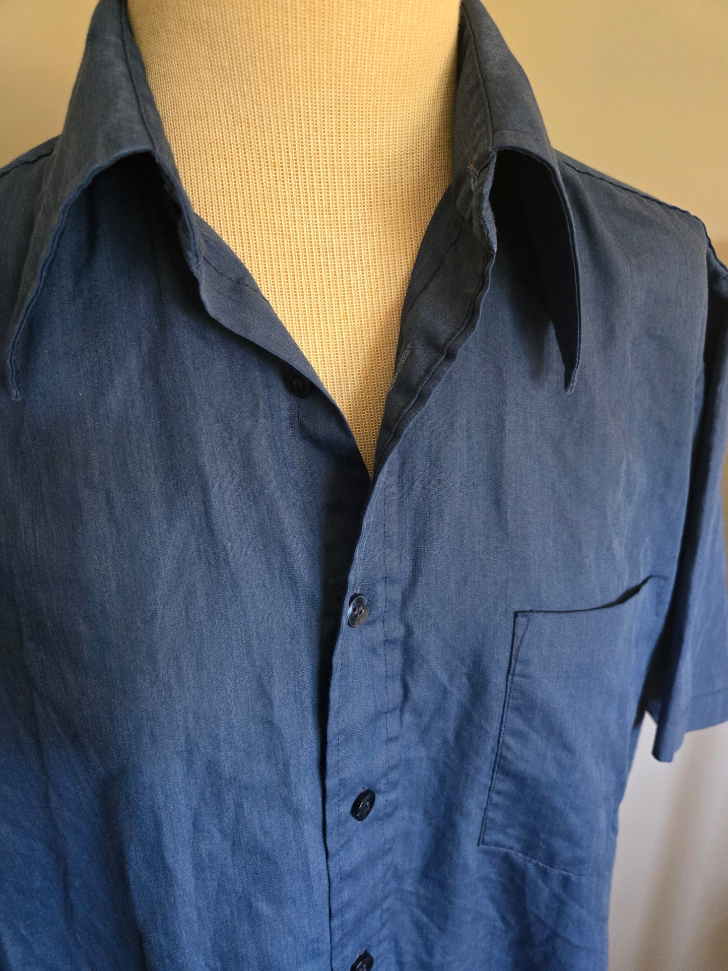 Vintage Short Sleeve Button Down Shirt by JC Penney