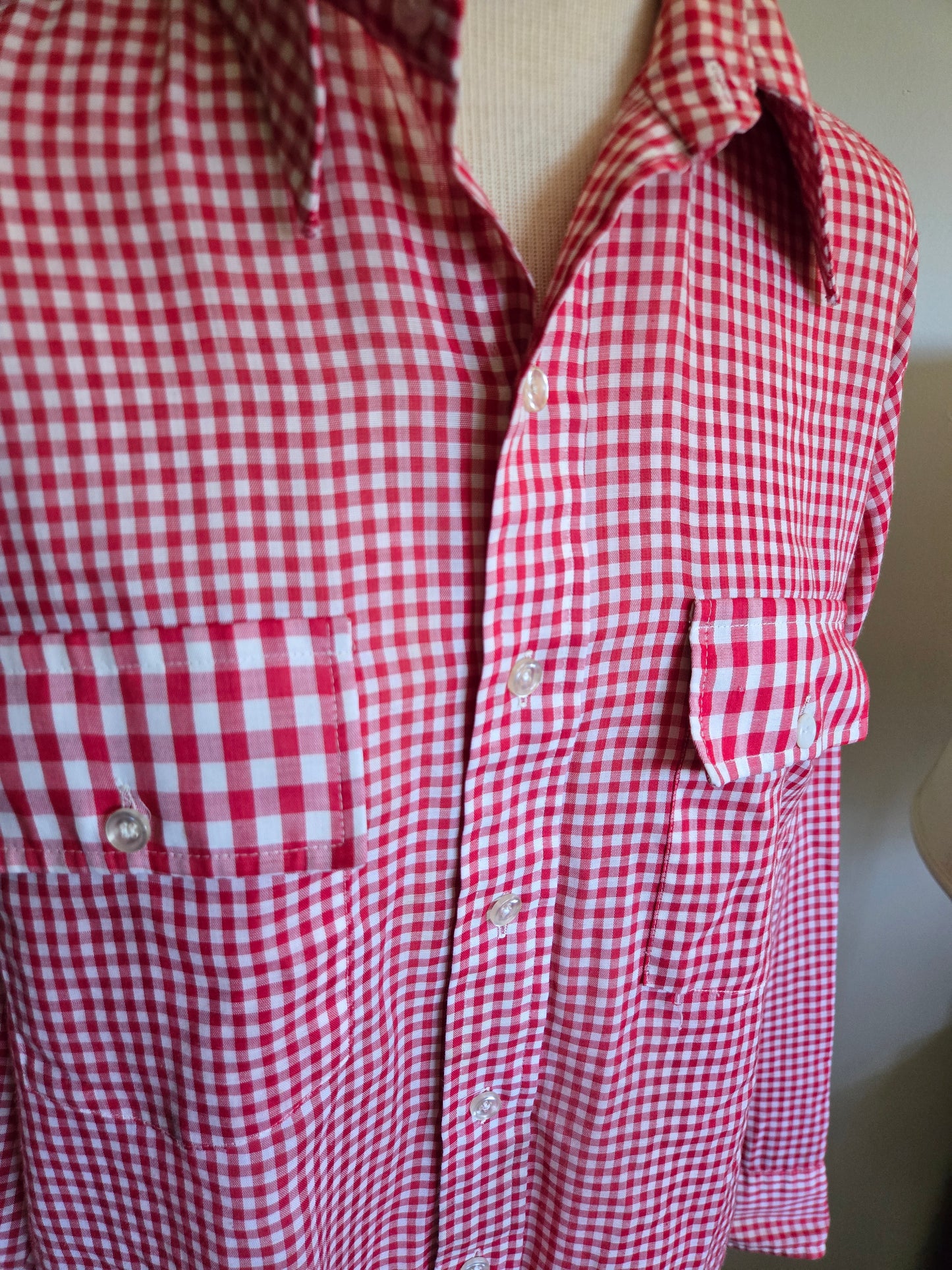 Vintage Long Sleeve Button Down Shirt by Imperial