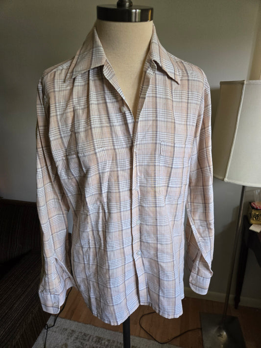 Vintage Long Sleeve Button Down Shirt by JC Penney
