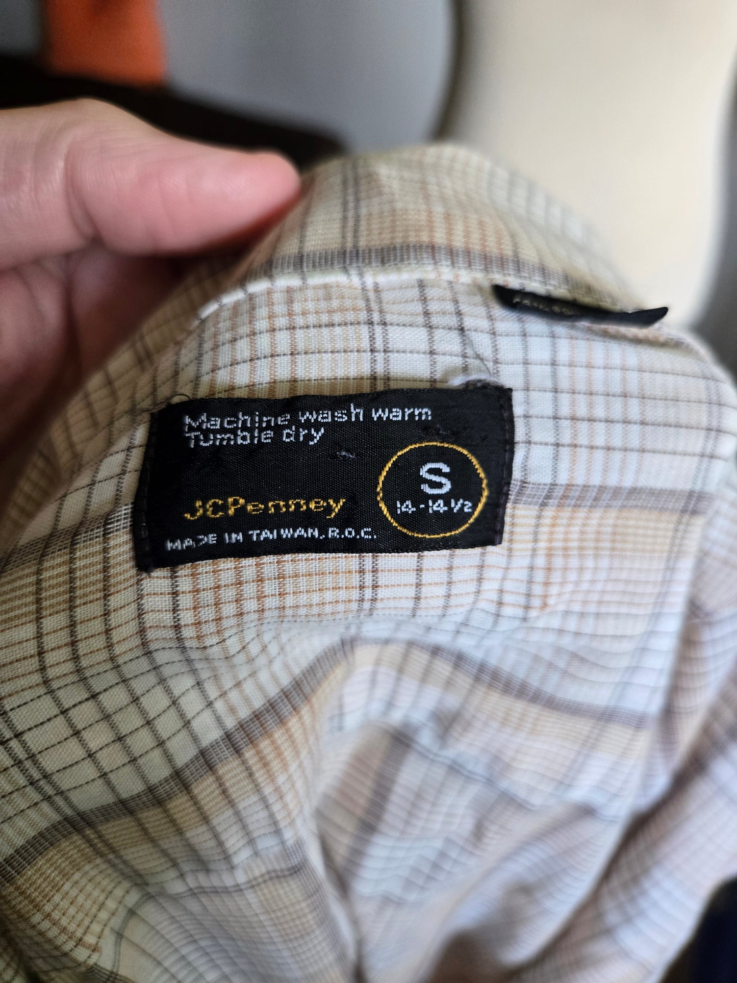 Vintage Long Sleeve Button Down Shirt by JC Penney