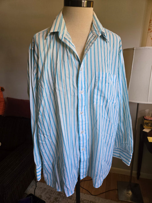 Vintage Long Sleeve Button Down Shirt by Christian Dior