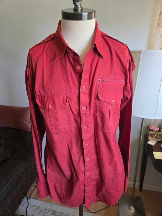 Vintage Long Sleeve Button Down Shirt by Saturdays