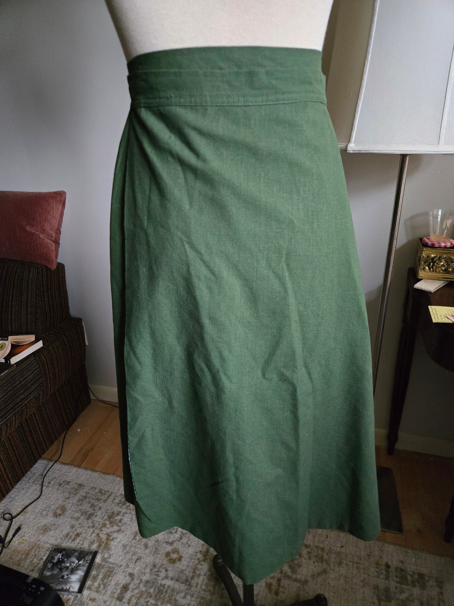 Vintage Turtle Wrap Skirt by Laura Industries