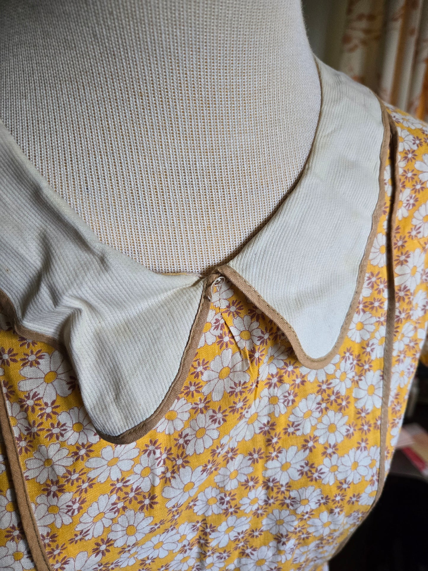 Vintage Short Sleeve Floral Print Dress