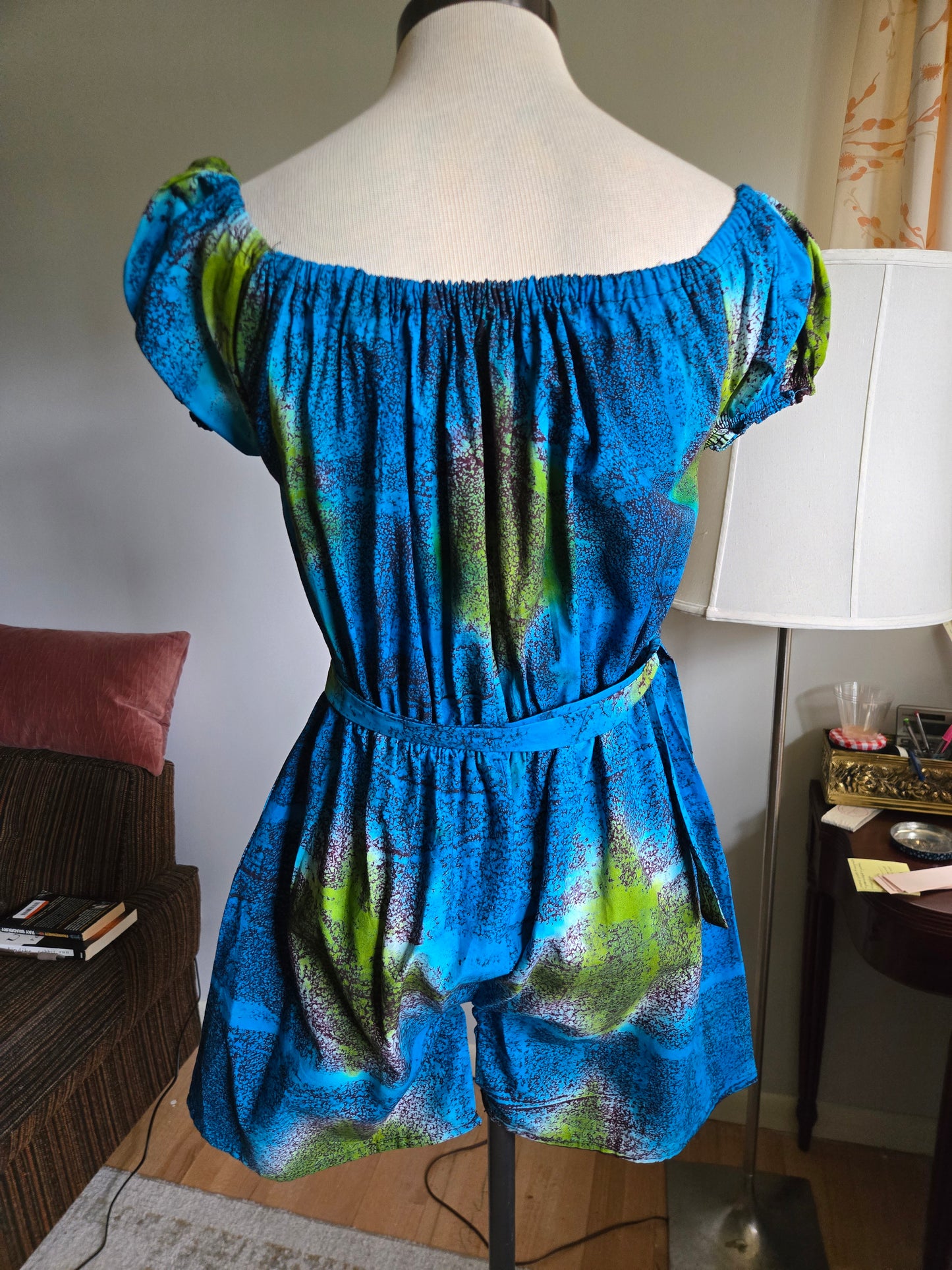 Vintage Short Sleeve Romper