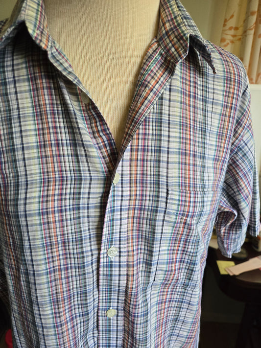 Vintage Short Sleeve Button Down Shirt by J.P. Austin