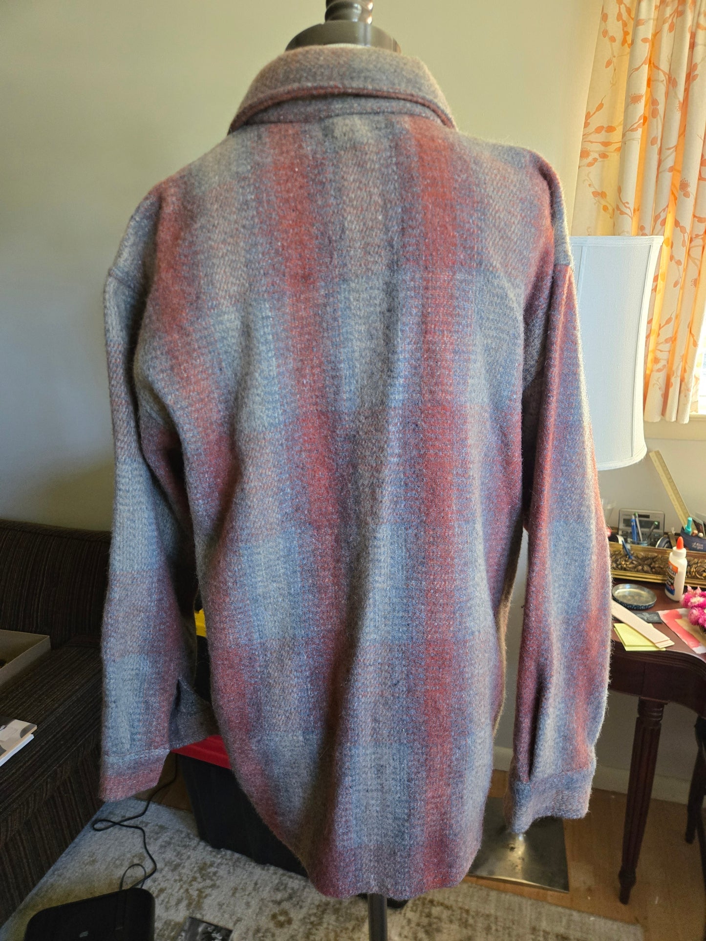 Vintage Long Sleeve Button Down Flannel Shirt by Mintimode