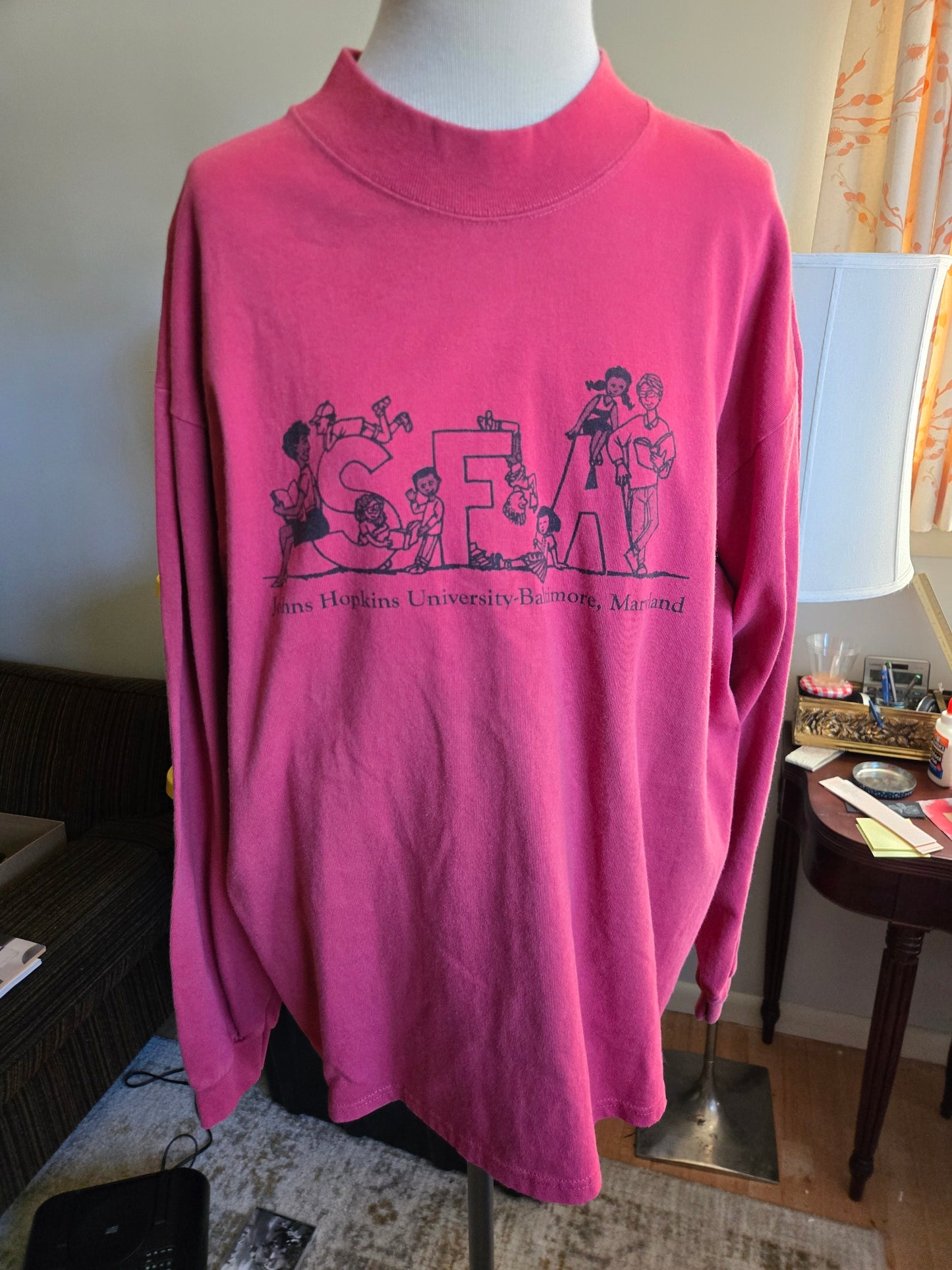 Vintage Johns Hopkins University Sweatshirt by Cotton Deluxe