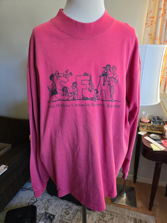 Vintage Johns Hopkins University Sweatshirt by Cotton Deluxe