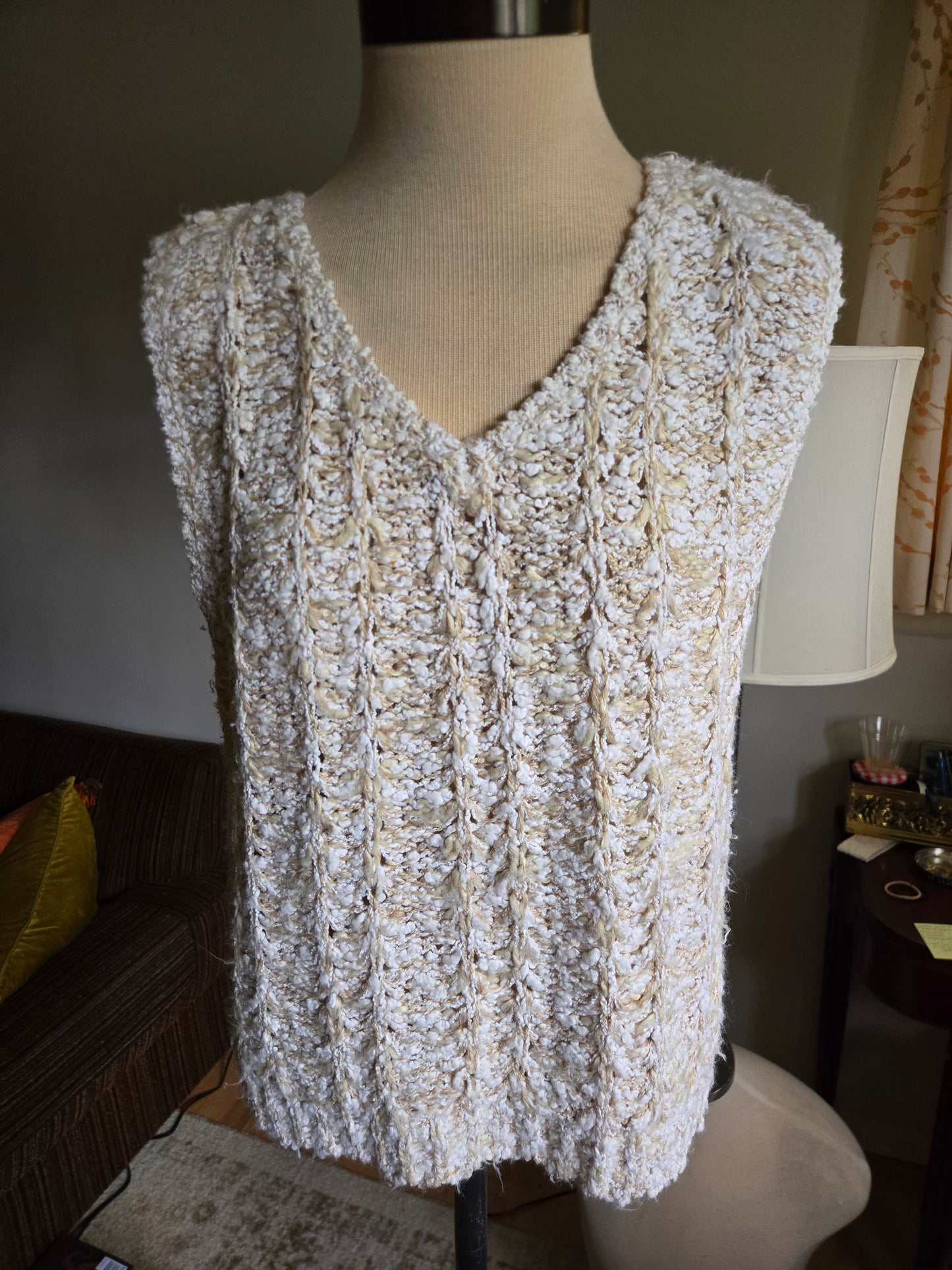 Vintage Sleeveless Sweater by Joyce