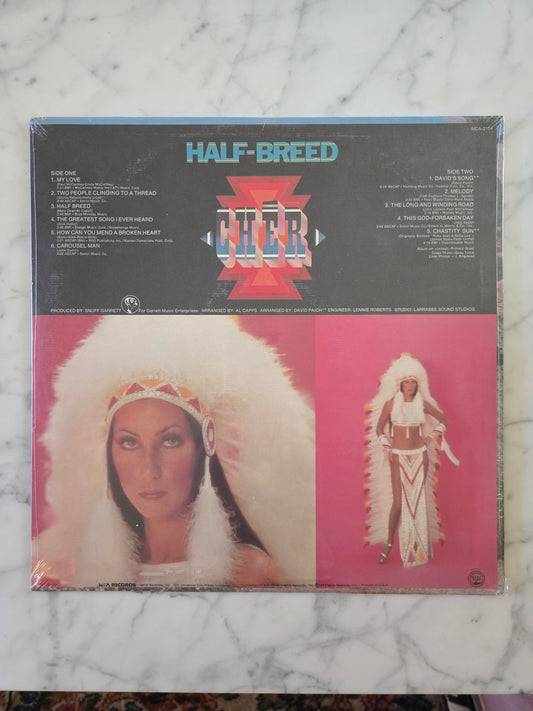 Cher "Half Breed" Vinyl Record UNOPENED!