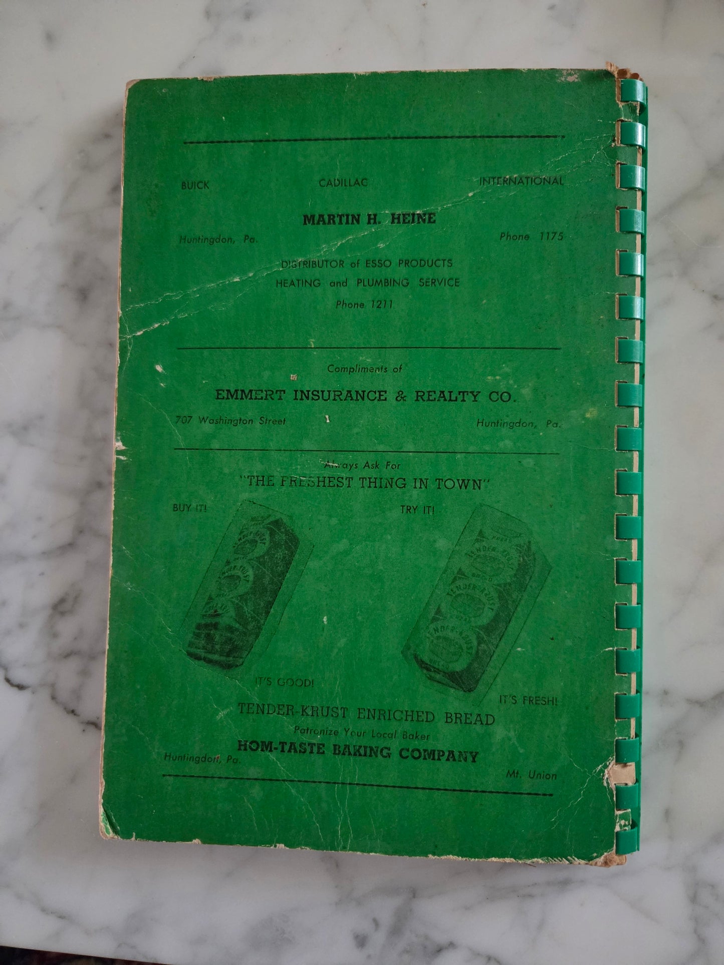 Vintage What's Cookin'? in Mill Creek, PA Cookbook