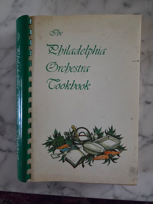 Vintage Philadelphia Orchestra Cookbook
