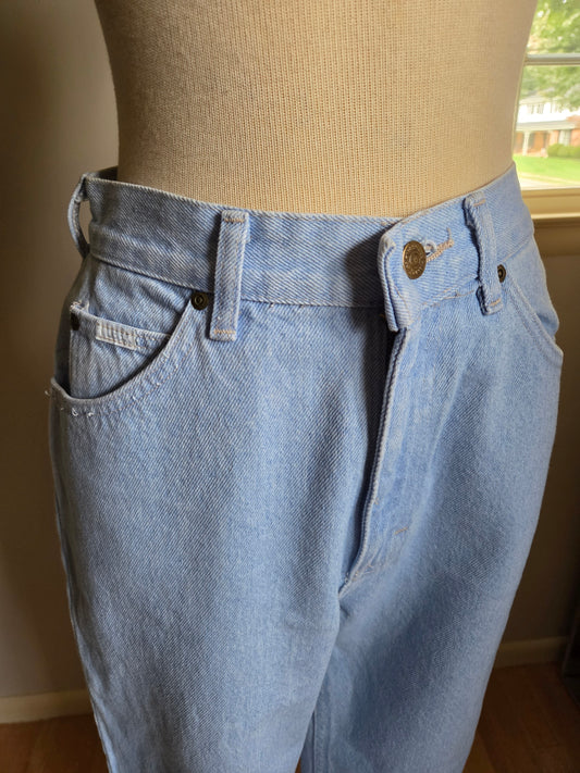 Vintage Light Blue Denim Jeans by Lee Size 8