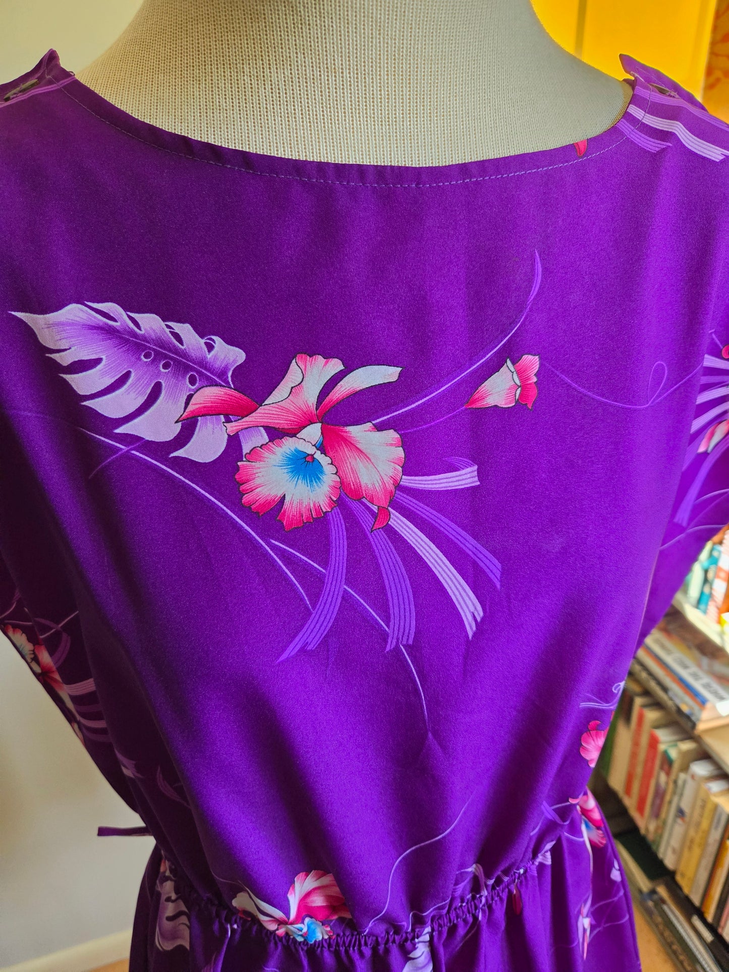 Vintage Sleeveless Floral Print Hawaiian Romper