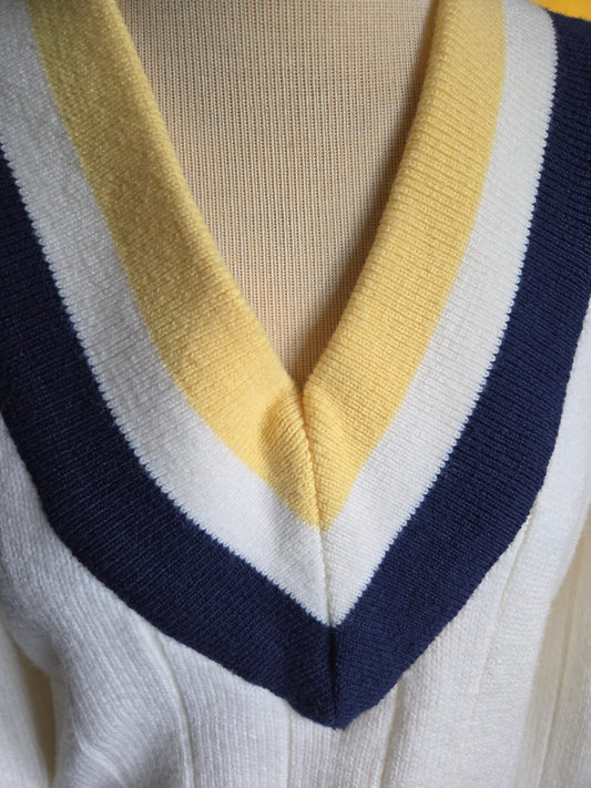 Vintage Long Sleeve Tennis Sweater by McGregor