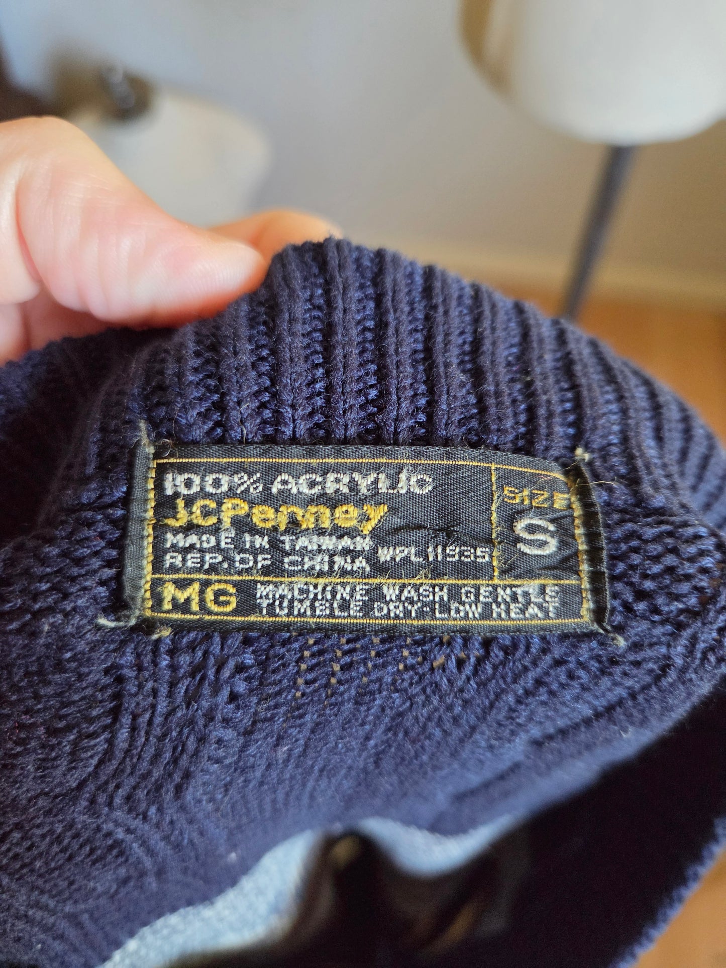 Vintage Long Sleeve Sweater by JC Penney
