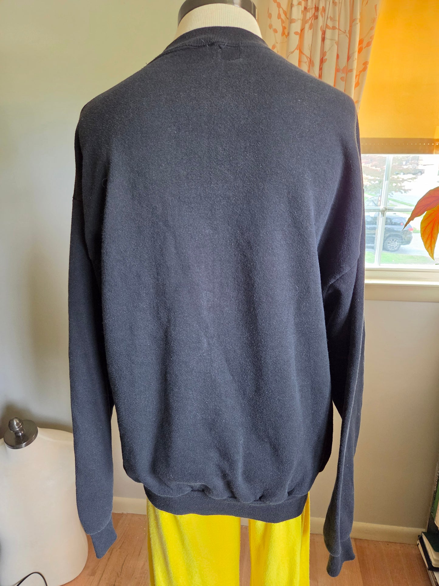 Vintage Black Field Day Sweatshirt by Jerzees