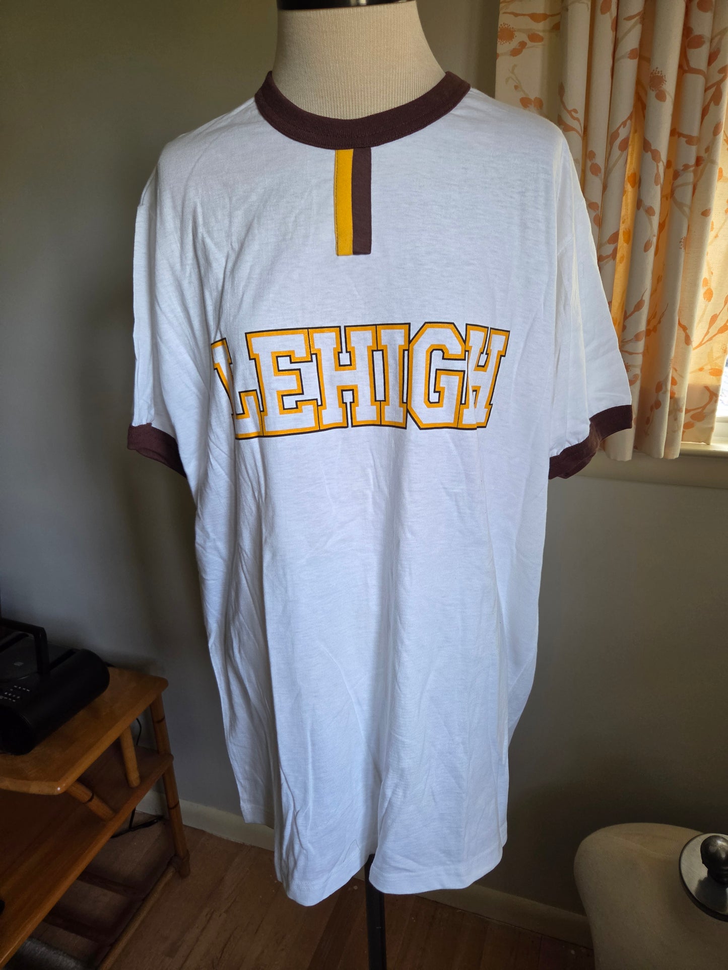 Vintage Lehigh University Ringer T Shirt by Third Street Sportswear