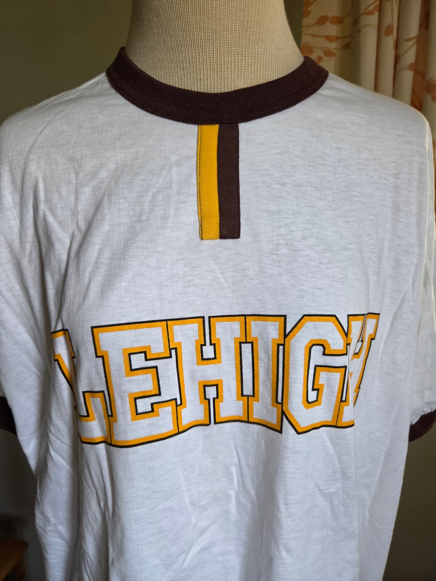 Vintage Lehigh University Ringer T Shirt by Third Street Sportswear