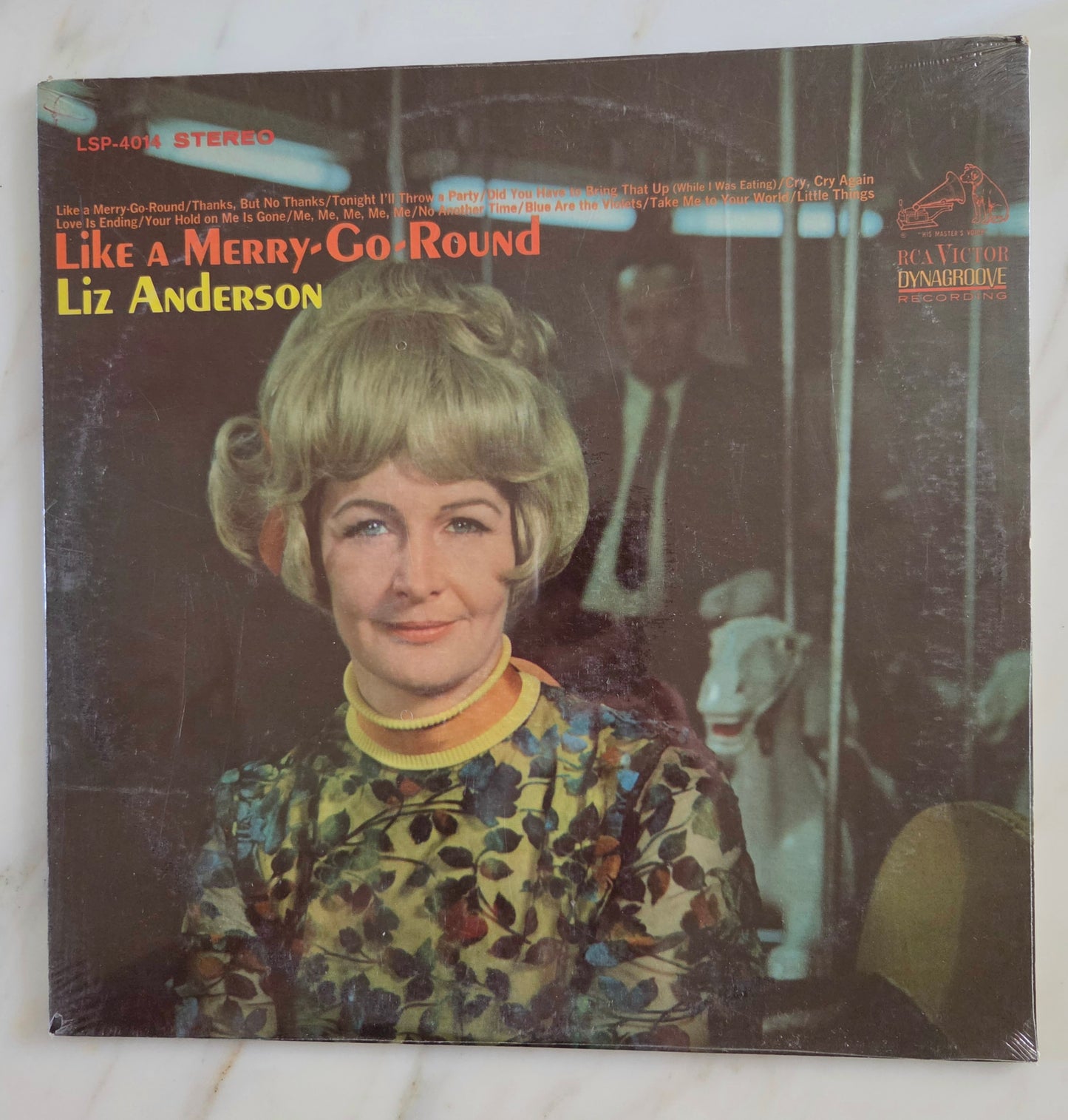 Liz Anderson "Like A Merry Go Round" Vinyl Record UNOPENED!