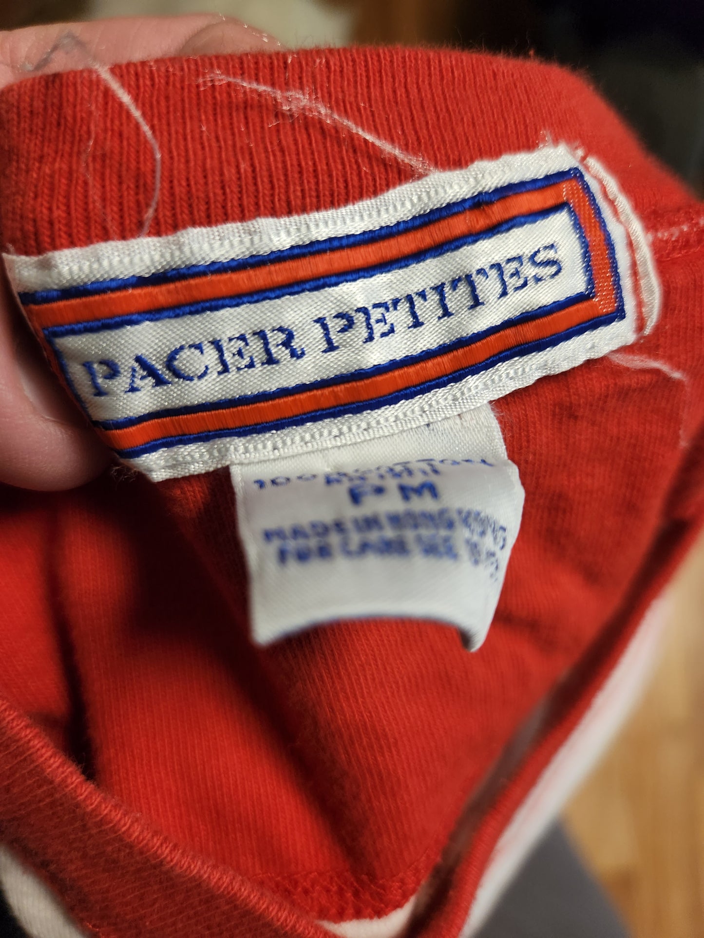 Vintage Short Sleeve Striped Blouse by Pacer Petites