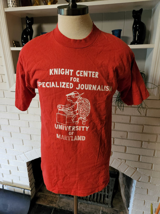 Vintage Knight Center Journalism T Shirt by Fruit of the Loom