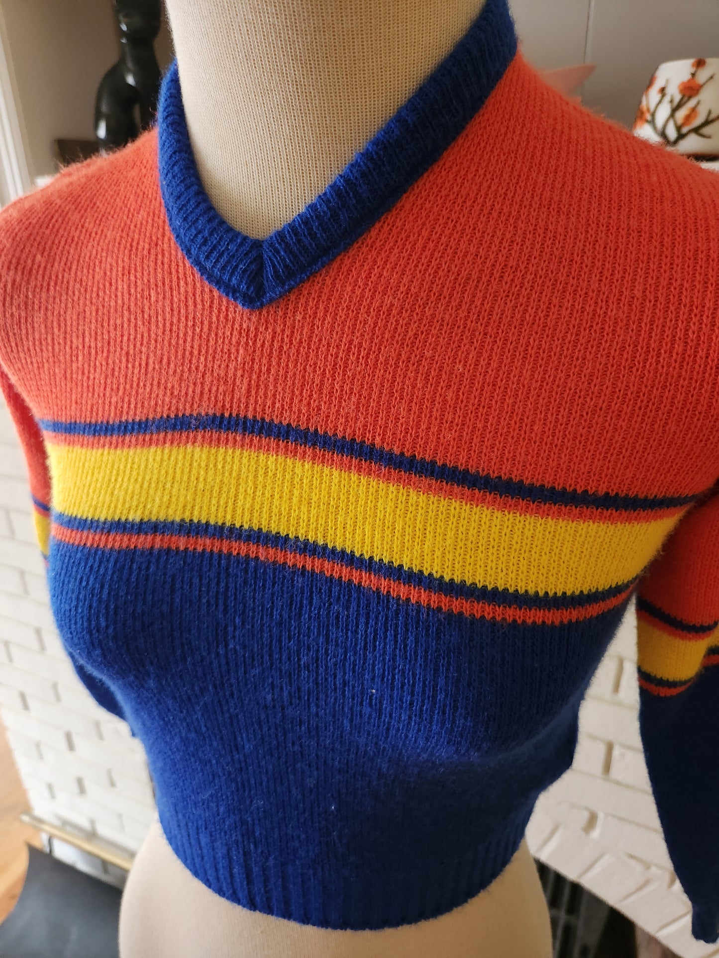 Vintage Kid Size Striped Sweater by Donmoor