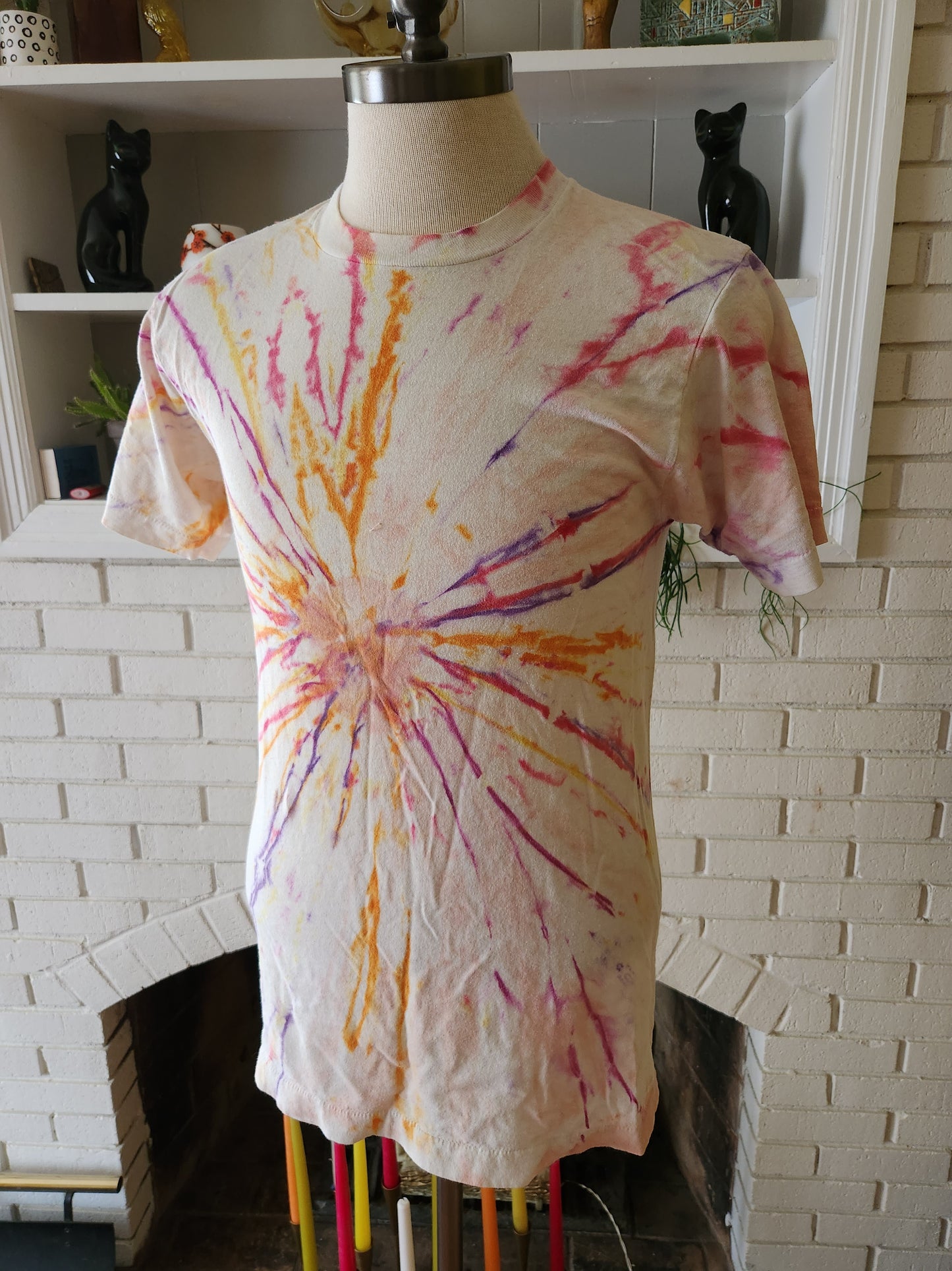 Vintage Tye Dyed T Shirt by Fruit of the Loom