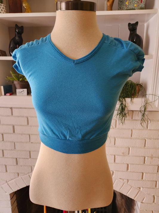 Vintage Tiny Sleeveless Shirt by JC Penney Superwear