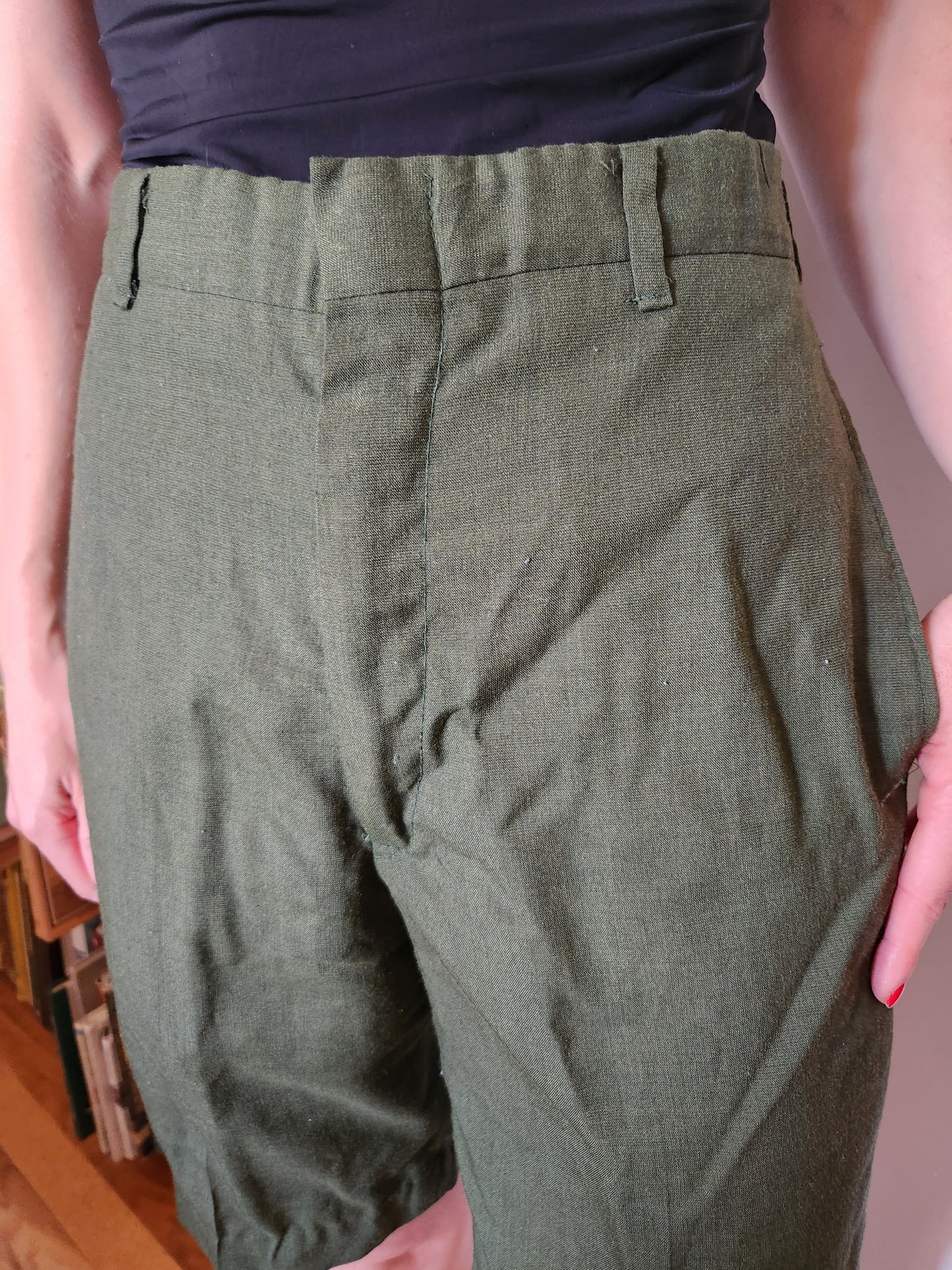 Vintage Green Shorts by Stuart McGuire Sportswear