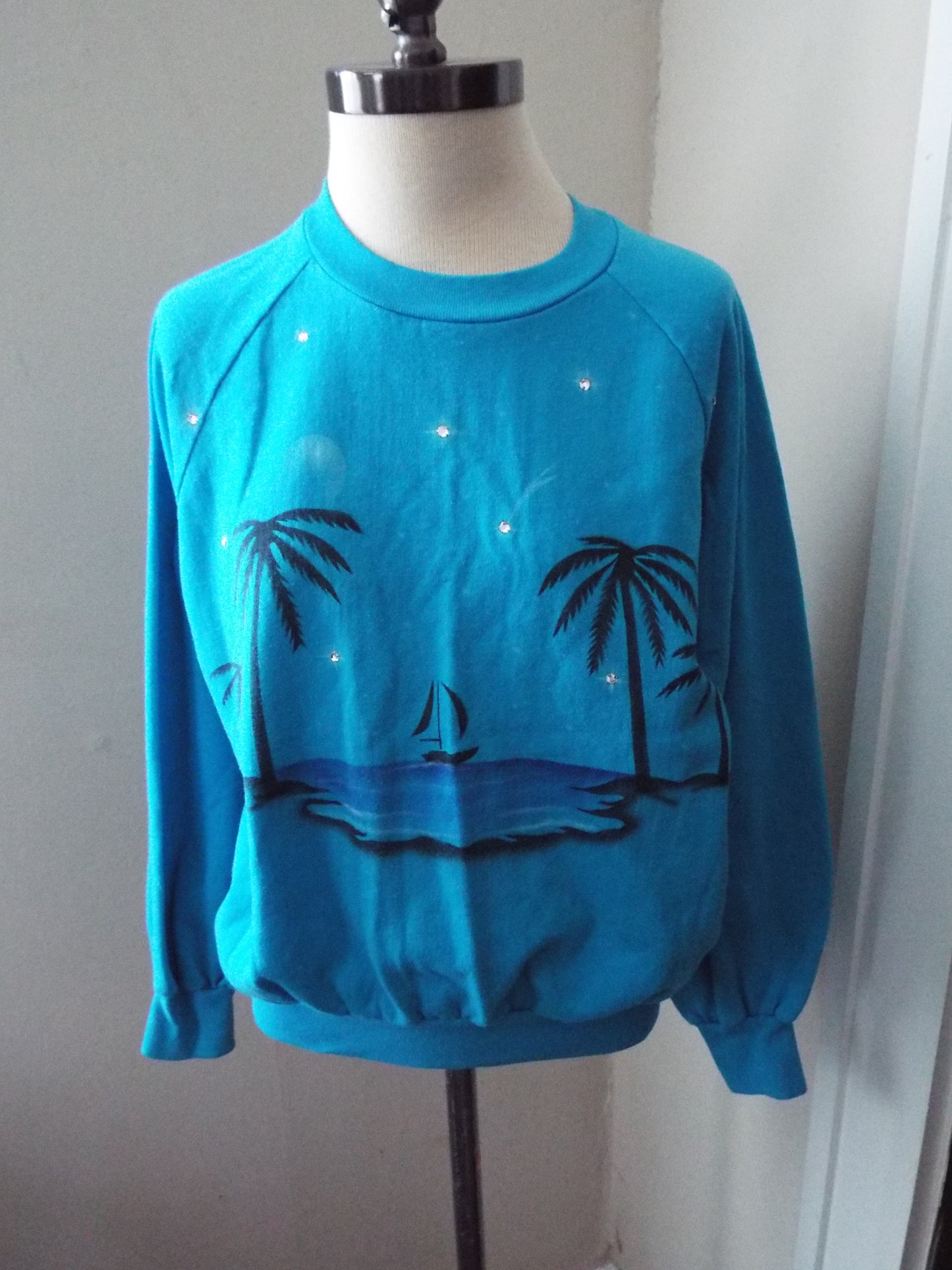 Vintage Air Brushed Beach Sweatshirt by Rudman