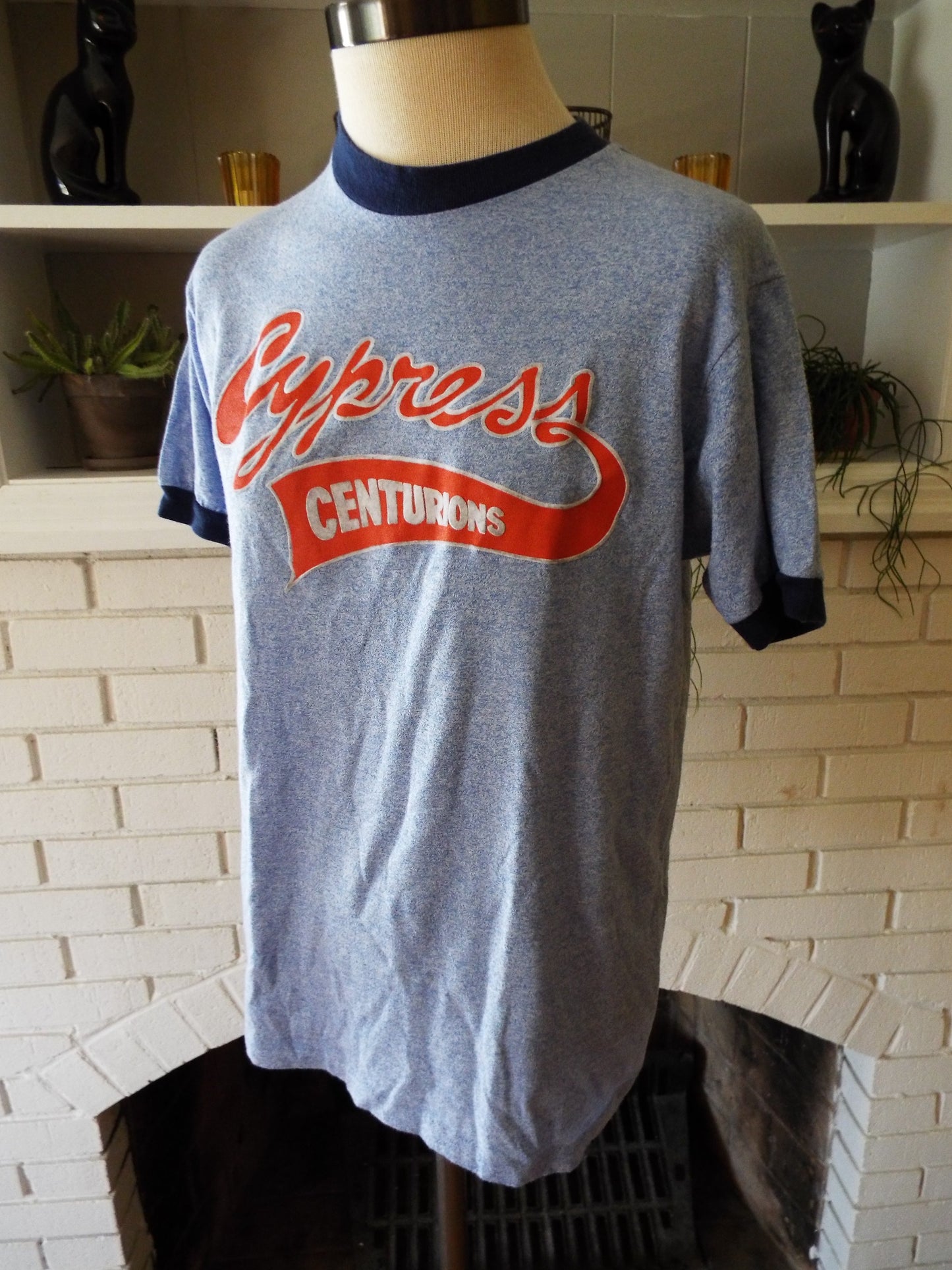 Vintage Cypress Centurions Ringer T-Shirt by Collegiate Pacific